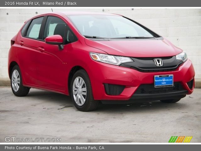 2016 Honda Fit LX in Milano Red