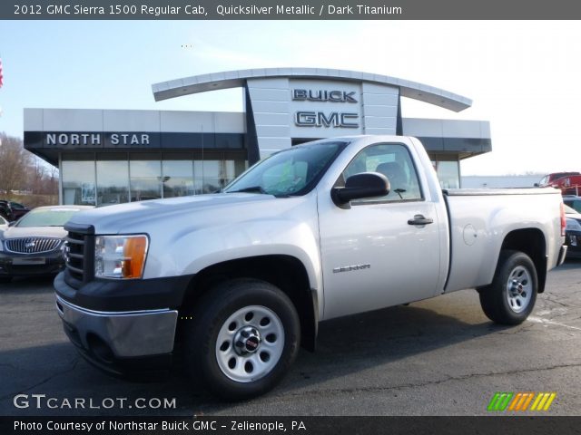 2012 GMC Sierra 1500 Regular Cab in Quicksilver Metallic