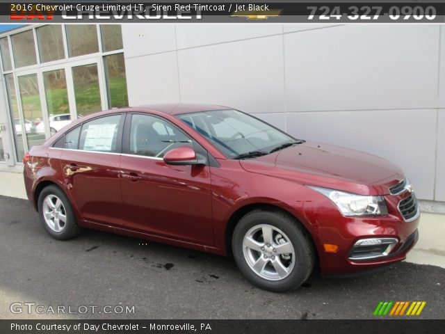2016 Chevrolet Cruze Limited LT in Siren Red Tintcoat