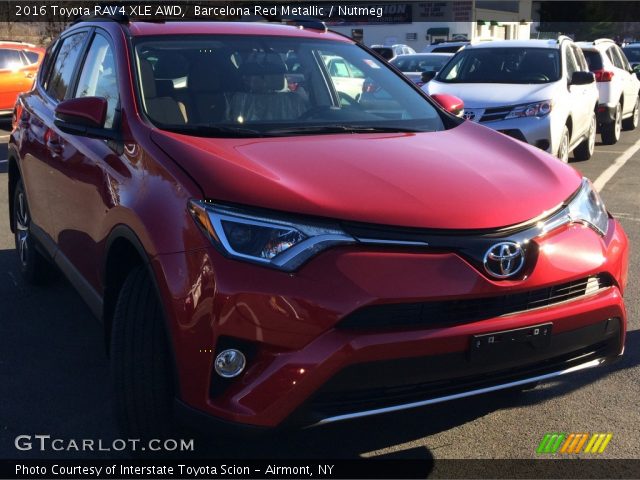 2016 Toyota RAV4 XLE AWD in Barcelona Red Metallic