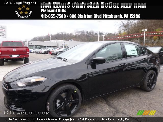 2016 Dodge Dart SXT Rallye Blacktop in Pitch Black