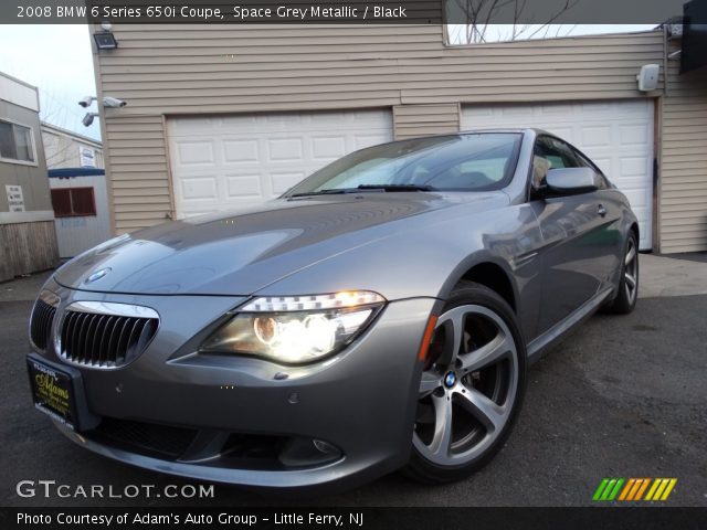 2008 BMW 6 Series 650i Coupe in Space Grey Metallic