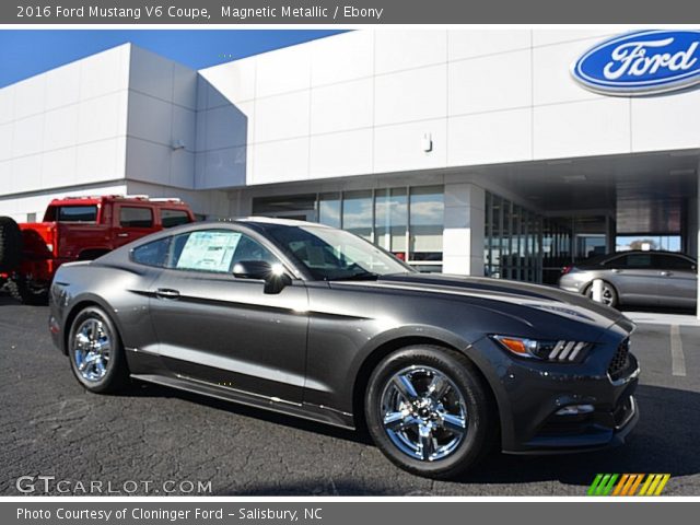 2016 Ford Mustang V6 Coupe in Magnetic Metallic