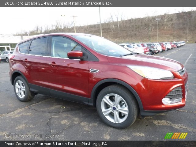 2016 Ford Escape SE 4WD in Sunset Metallic