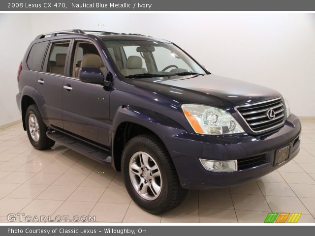 2008 Lexus GX 470 in Nautical Blue Metallic