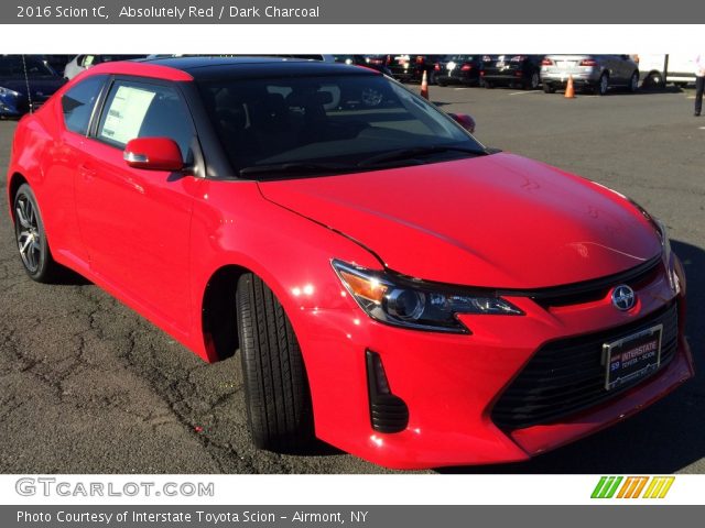2016 Scion tC  in Absolutely Red