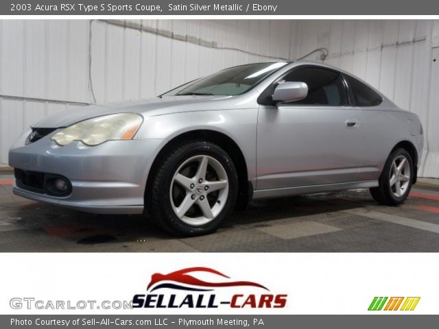 2003 Acura RSX Type S Sports Coupe in Satin Silver Metallic