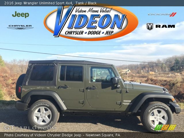 2016 Jeep Wrangler Unlimited Sport 4x4 in Tank