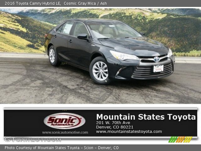 2016 Toyota Camry Hybrid LE in Cosmic Gray Mica