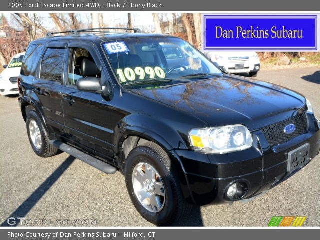2005 Ford Escape Limited 4WD in Black