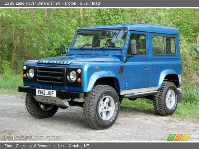 1988 Land Rover Defender 90 Hardtop in Blue