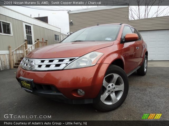 2003 Nissan Murano SL AWD in Sunlit Copper Metallic