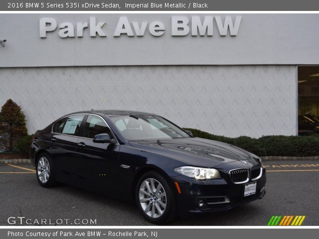 2016 BMW 5 Series 535i xDrive Sedan in Imperial Blue Metallic