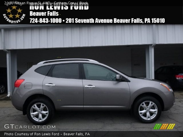 2010 Nissan Rogue SL AWD in Gotham Gray