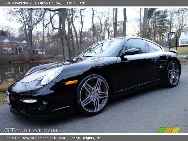 2009 Porsche 911 Turbo Coupe in Black