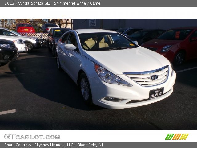 2013 Hyundai Sonata GLS in Shimmering White