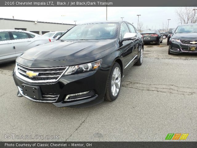 2016 Chevrolet Impala LTZ in Black