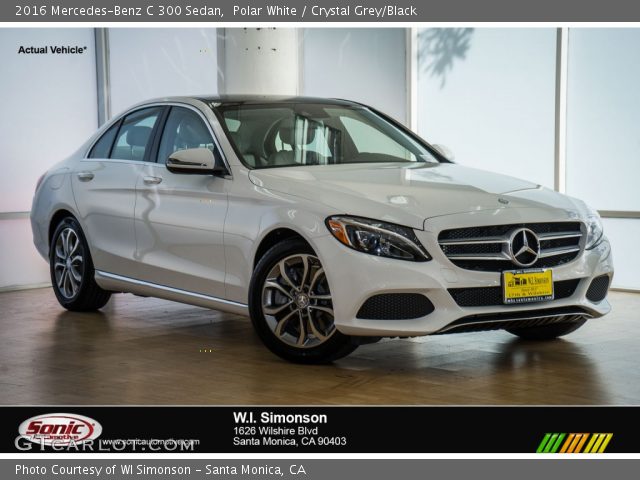2016 Mercedes-Benz C 300 Sedan in Polar White
