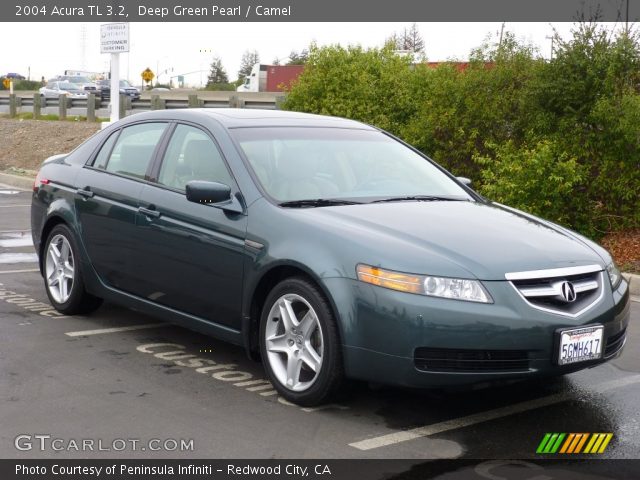 2004 Acura TL 3.2 in Deep Green Pearl