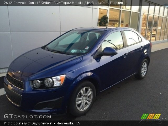 2012 Chevrolet Sonic LS Sedan in Blue Topaz Metallic