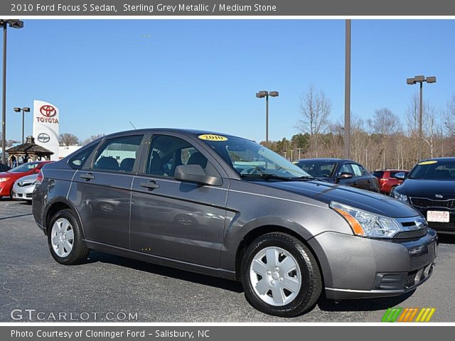 2010 Ford Focus S Sedan in Sterling Grey Metallic