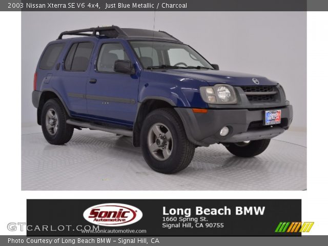 2003 Nissan Xterra SE V6 4x4 in Just Blue Metallic