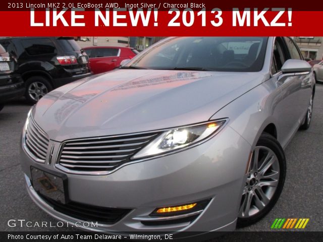 2013 Lincoln MKZ 2.0L EcoBoost AWD in Ingot Silver