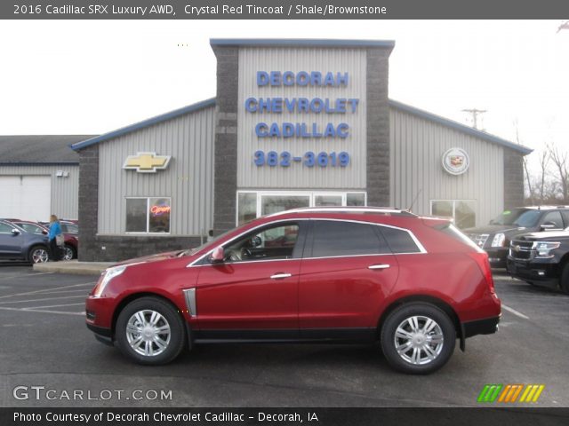 2016 Cadillac SRX Luxury AWD in Crystal Red Tincoat