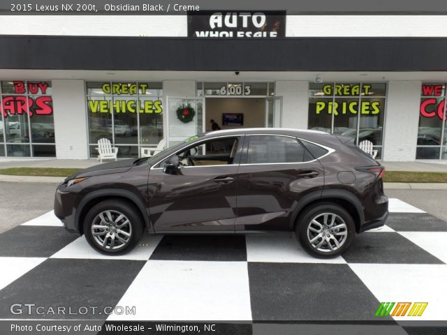 2015 Lexus NX 200t in Obsidian Black