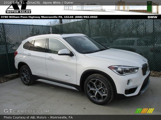 2016 BMW X1 xDrive28i in Alpine White