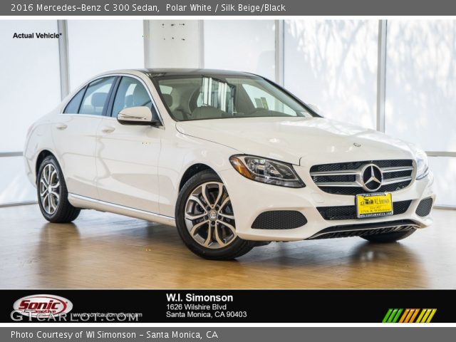 2016 Mercedes-Benz C 300 Sedan in Polar White