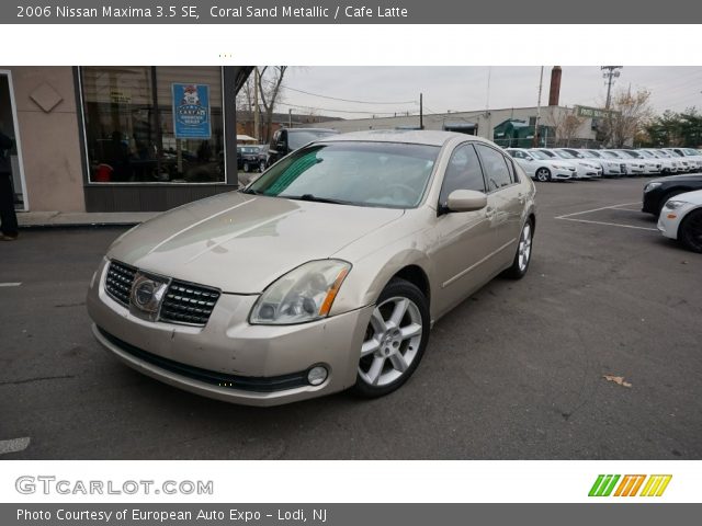 2006 Nissan Maxima 3.5 SE in Coral Sand Metallic