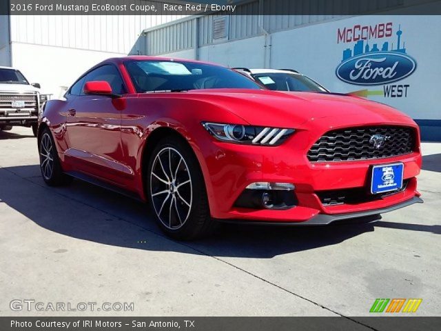 2016 Ford Mustang EcoBoost Coupe in Race Red