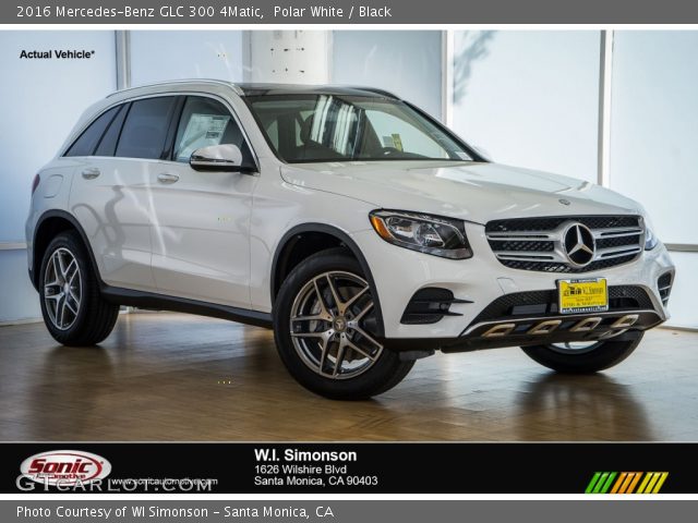 2016 Mercedes-Benz GLC 300 4Matic in Polar White