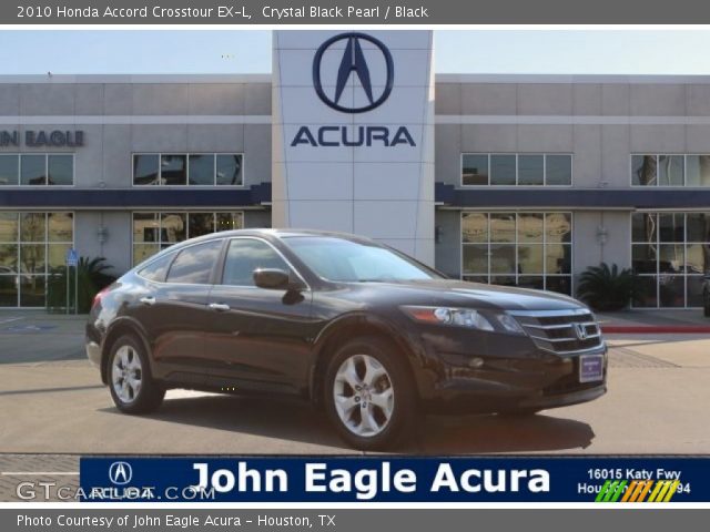 2010 Honda Accord Crosstour EX-L in Crystal Black Pearl