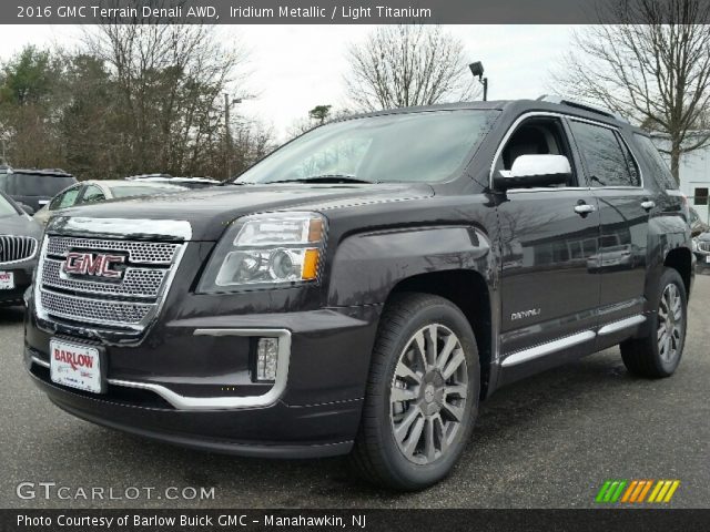 2016 GMC Terrain Denali AWD in Iridium Metallic