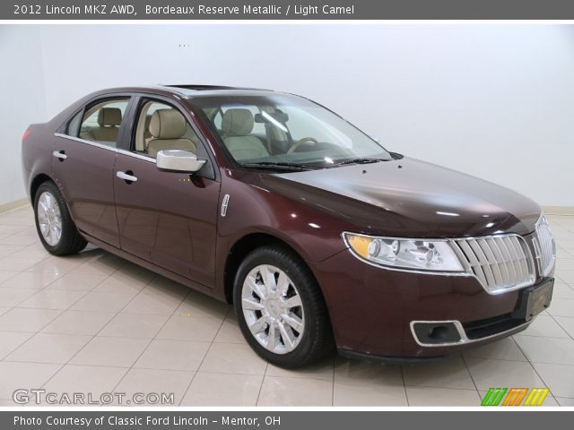 2012 Lincoln MKZ AWD in Bordeaux Reserve Metallic