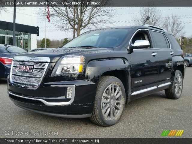 2016 GMC Terrain Denali AWD in Onyx Black