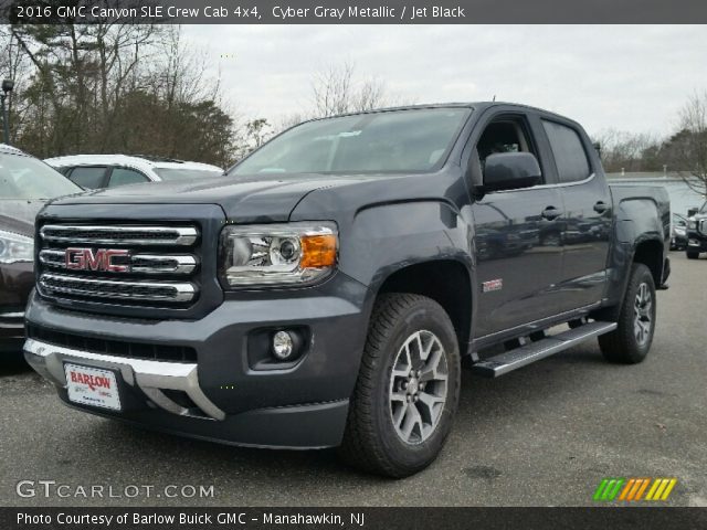 2016 GMC Canyon SLE Crew Cab 4x4 in Cyber Gray Metallic