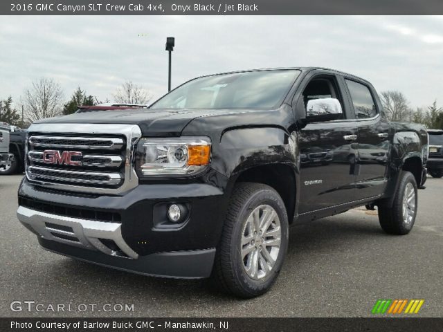 2016 GMC Canyon SLT Crew Cab 4x4 in Onyx Black