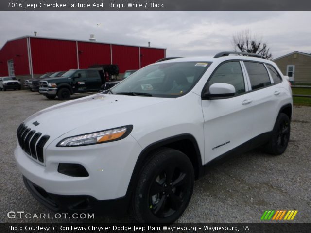 2016 Jeep Cherokee Latitude 4x4 in Bright White