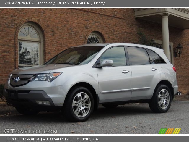 2009 Acura MDX Technology in Billet Silver Metallic
