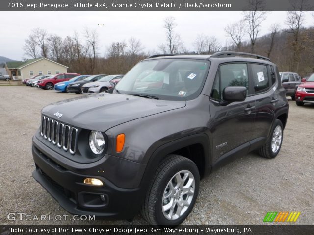 2016 Jeep Renegade Latitude 4x4 in Granite Crystal Metallic