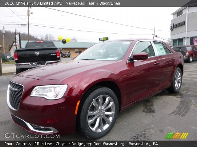 2016 Chrysler 300 Limited AWD in Velvet Red Pearl