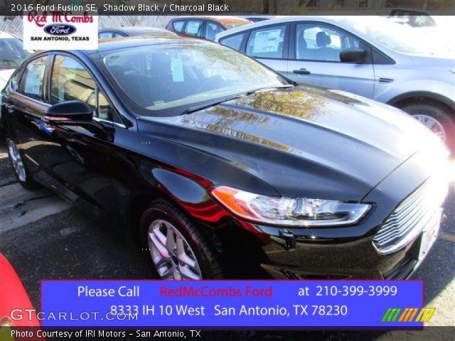 2016 Ford Fusion SE in Shadow Black