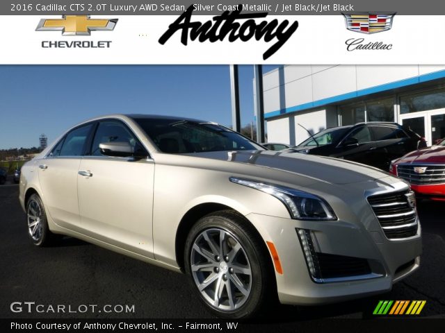 2016 Cadillac CTS 2.0T Luxury AWD Sedan in Silver Coast Metallic