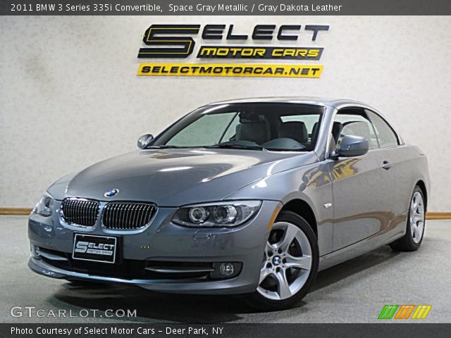 2011 BMW 3 Series 335i Convertible in Space Gray Metallic