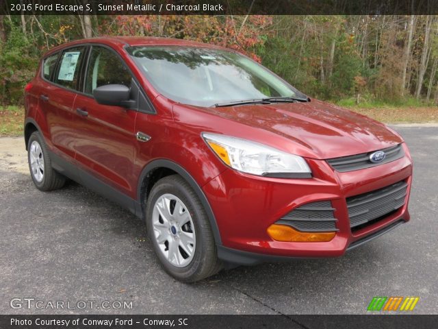 2016 Ford Escape S in Sunset Metallic