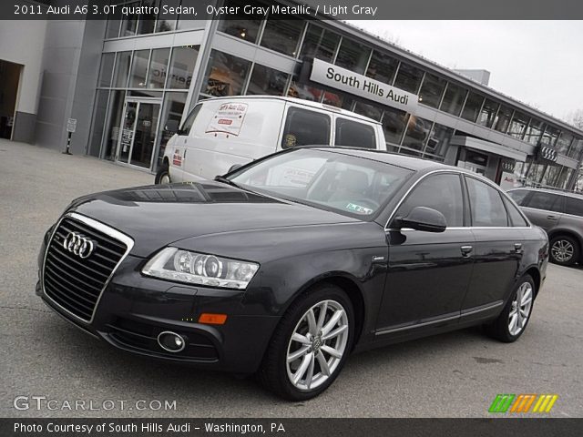 2011 Audi A6 3.0T quattro Sedan in Oyster Gray Metallic