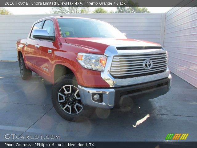 2016 Toyota Tundra Limited CrewMax 4x4 in Inferno Orange